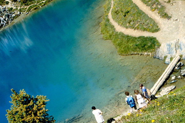Lac Bleu, Satarma (Valais), 10 juli 1998 ©2010 buscalisa